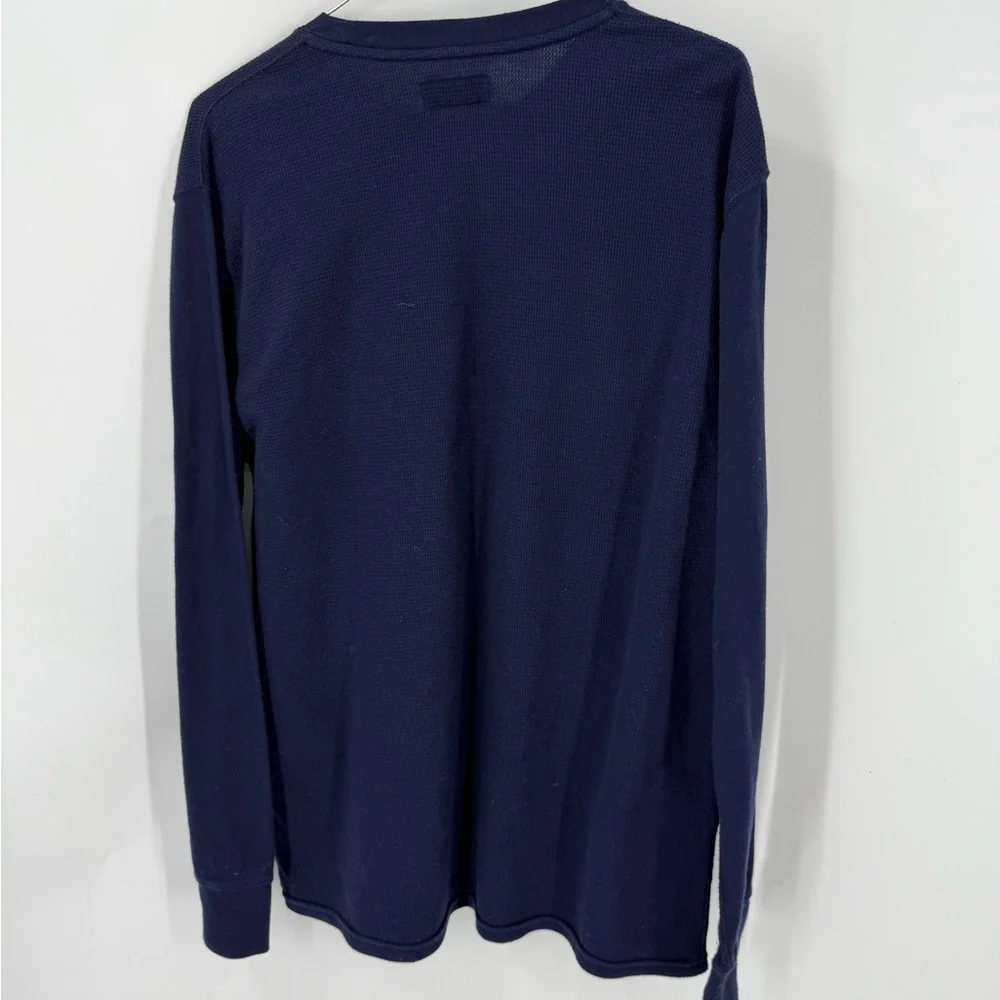 Polo by Ralph Lauren Men's Deep Blue Long Sleeve Tee